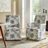 Arnold dining chair Set of 2 roll arms|ARTFUL LIVING DESIGN - 2 of 4