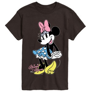 Men's - Disney - Minnie Mouse Pose- Men's Short Sleeve Graphic T-Shirt Short Sleeve Graphic T-Shirt - 1 of 3