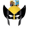 HalloweenCostumes.com One Size Fits Most  Men  Adult Wolverine Mask | Superhero Masks, Yellow/Black - 3 of 3