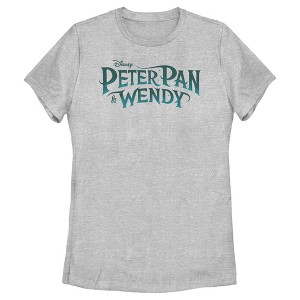 Women's Peter Pan & Wendy Simple Logo T-Shirt - 1 of 4