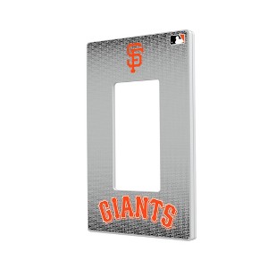 MLB National League Teams Linen Hidden-Screw Light Switch Plate for Single Rocker - 1 of 4