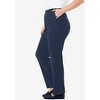 Woman Within Women's Plus Size 7-Day Knit Straight Leg Pant - 4 of 4