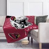 NFL Arizona Cardinals Helmet Stripes Flannel Fleece Blanket - image 2 of 3