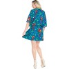 LA LEELA Women's Summer Plus Size Beach Dress Coverups Mini Loose Holiday Swimwear Bathing Suit Dress Beach Wear Swimsuit Cover-up - 2 of 4