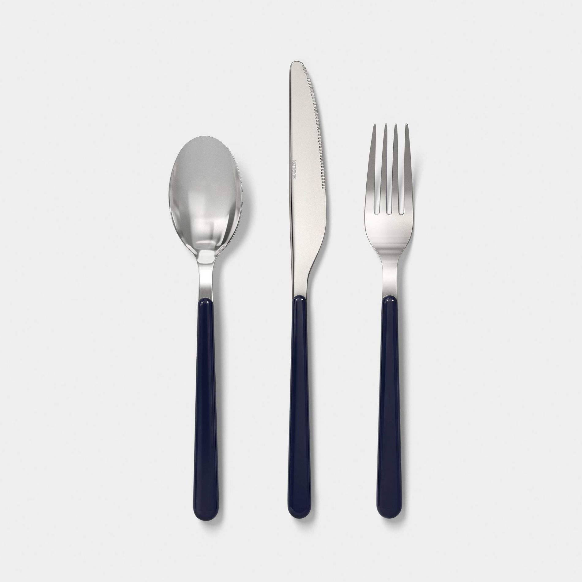 3pc Flatware Navy Blue - Room Essentials™