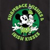 Boys' - Disney - Shamrock Wishes Irish Kisses Graphic Long Sleeve Fleece Sweatshirt - 2 of 4
