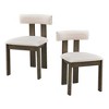 NicBex  Set of 2 Modern Upholstered Dining Chairs with Open Back,Kitchen Side Chairs for Kitchen,Living Room - 4 of 4