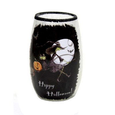 Stony Creek 5.0 Inch Halloween Pre-Lit Small Vase Electric Spooky Novelty Sculpture Lights