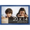 PosterPalooza | Classic Modern Blue Picture Frame - UV Acrylic, Backing Board, Hanging Hardware Included - 2 of 4
