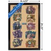 Trends International One Piece: Fishman Island - Brick Wall Grid Framed Wall Poster Prints - 3 of 4