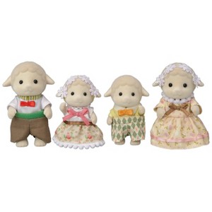 Calico Critter Sheep Family, Set of 4 Collectible Doll Figures - 1 of 4