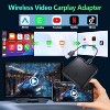 Itopfox Wireless CarPlay Adapter - Convert Wired to Wireless, Fast Stable Connection, 2025 Upgrade AI Box, Support Netflix, YouTube, TF Card, Cars - 2 of 4