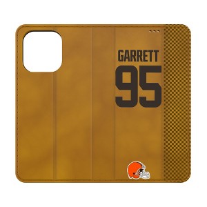 NFL Cleveland Browns Players Game Tactic Folio Cell Phone Case for Apple iPhone - 1 of 4