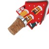 Unique Bargains Christmas Tree Cork Stopper Aluminum Alloy Wood 1 Pc - 3 of 3