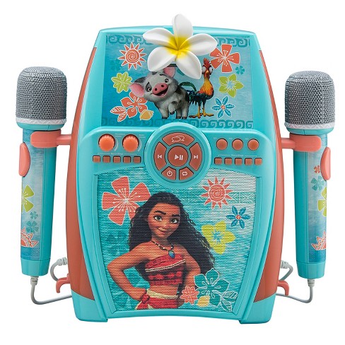 Trolls World Tour Bluetooth Mp3 Karaoke Machine Player Portable With Light Show In 2020 Karaoke Light Show Movie Themed Party