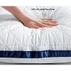 LISM 2 Pack Breathable Down Alternative Bed Pillows for Sleeping - 4 of 4