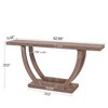 MAYEERTY Console Table -  Farmhouse 2-Tier Entryway Table - 4 of 4