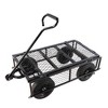 Lyngins Multi-Functional Solid-Tire Garden Cart, Spacious Bed Wagon Cart for Gardening, Farming & Home Use, No-Inflation Hassle Utility Cart - 4 of 4