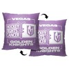 NHL Vegas Golden Knights Hockey Fights Cancer Fight For Throw Pillow 18x18 Inches - 2 of 4