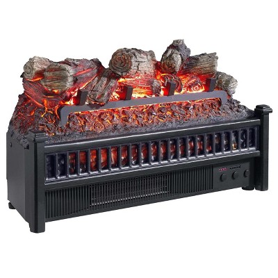 Comfort Glow Electric Log Insert Heater With Firebox Flame Projection - 4,600 BTUs