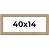 PosterPalooza | Panoramic Museum Silver Picture Frame - UV Acrylic, Foam Board Backing, Hanging Hardware - 2 of 4