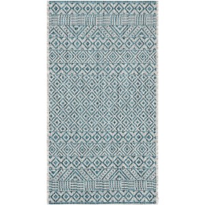 Courtyard CY8235 UV & Stain Resistant Non-Shedding Power Loomed Indoor/Outdoor Rugs - Safavieh - 1 of 4