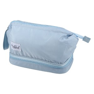 Unique Bargains Cosmetic Travel Bag Makeup Bag Waterproof Organizer Case Toiletry Bag for Women Nylon - 1 of 4