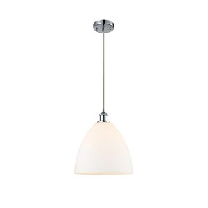 Bristol Glass - 1 Light Mini Pendant In Industrial Style-14.75 Inches Tall and 12 Inches Wide - 1 of 1