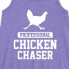 Girls' - Instant Message - Professional Chicken Chaser Graphic Sleeveless Aline Dress - 2 of 4
