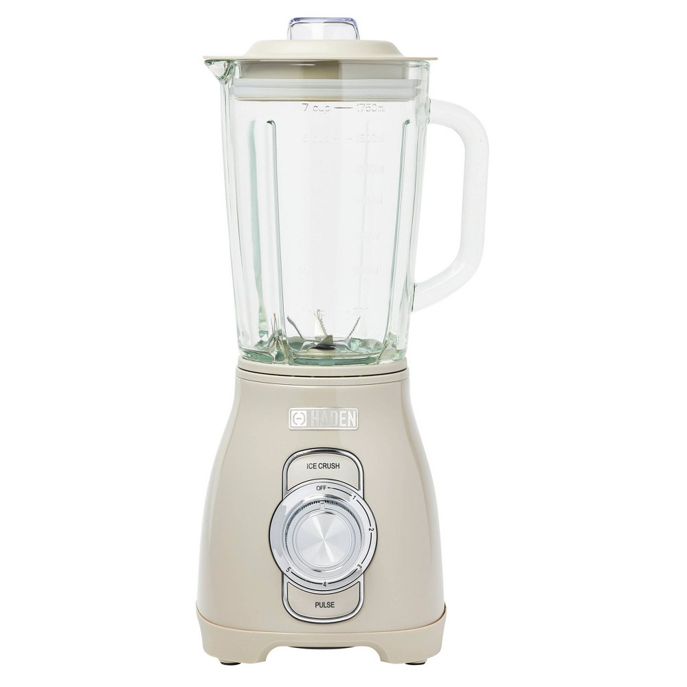 HADEN Power 5-Speed Blender with 1.75L Glass Jug Putty