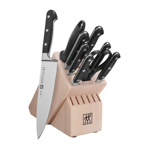 ZWILLING J.A. Henckels Pro 10-Piece Acacia Block Knife Set + Reviews