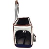 Munora - 'Yacht Polo' Fashion Pet Carrier - 15.4"L x 7.1"W x 10.2"H - Premium Mesh & Nylon Design - 3 of 4