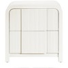 Meridian Furniture,Fluted Nightstand - 3 of 4