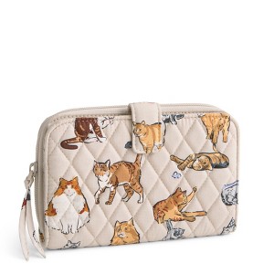 Vera Bradley Women's Outlet Cotton Essential Tab Wallet - 1 of 3