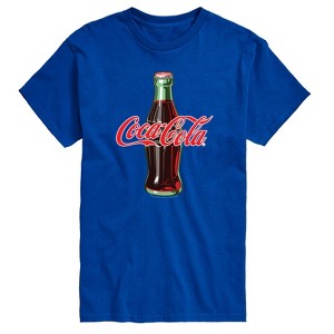 Men's - Coca-cola - Coke Bottle Logo Short Sleeve Graphic T-Shirt - 1 of 3