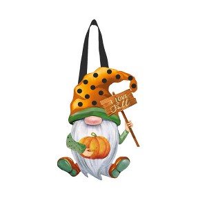 Briarwood Lane Fall Door Hanger 19x11 Fall Gnome For Fall Door Hanger - 1 of 2