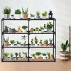 Fontoi Baker's Racks, 4 Tier Wire Shelf with Cover(2 Pack), FreeStanding Metal Storage Rack for Entrance Garage Kitchen Office, Black, 57"*14"*45" - 4 of 4