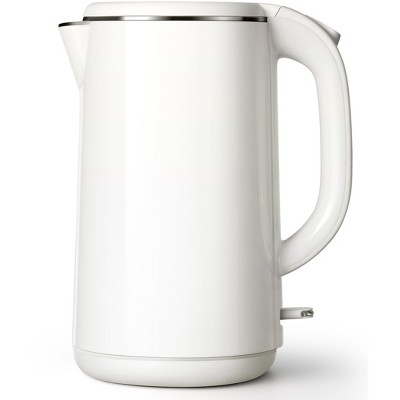 SUGIFT 1.8L Electric Kettle with Stainless Steel Interior, Auto Shut-Off, Boil-Dry Protection & 360° Swivel Base