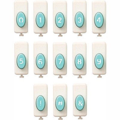 We R Memory Keepers Numbers & Symbols Punch Set-13 Pieces