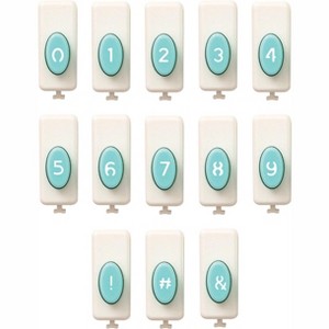 We R Memory Keepers Numbers & Symbols Punch Set-13 Pieces - 1 of 4
