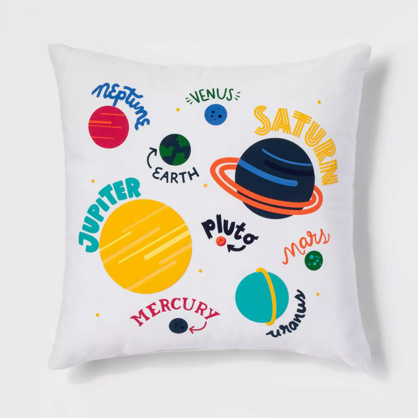 Planets Throw Pillow - Pillowfort™ - image 1 of 8