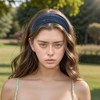 Unique Bargains Women's Stripes Wide Lace Headband 1 Pc - 2 of 4