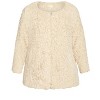 Avenue Women's Plus Size Lotus Fluffy Jacket - 4 of 4