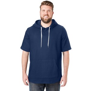 Liberty Blues by KingSize Short-Sleeve Hoodie - 1 of 4