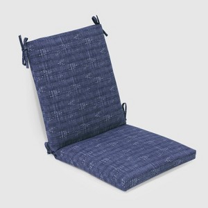 Staccato Outdoor Chair Cushion Navy - Threshold , Blue