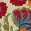 Nourison Aloha Transitional Floral Outdoor Rug - 3 of 4