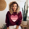 Simply Sage Market Women's Graphic Sweatshirt Three Piece Heart - 2 of 4