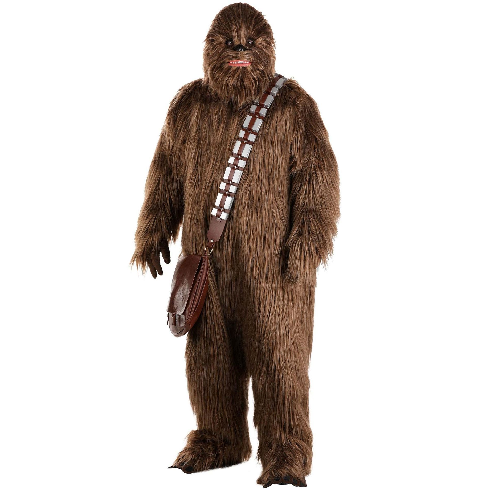 HalloweenCostumes.com 2X Men Plus Size Star War Chewbacca Premium Adult Costume | Star Wars Costumes, Brown