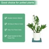 Unique Bargains Ceramic Durable Indoor Decorative Plant Saucer 2 Pcs - 3 of 4