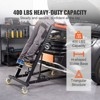 VEVOR Automotive Top Creeper, Engine Creeper 42.5"-64.8", 400 LBS Capacity High Top Creeper, 4 Swivel Caster Wheels, Padded Deck - 3 of 4